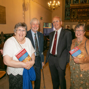 Phillip and Sheila George with Tom and Valerie Ridgman